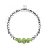 Palm Green | Crystal Cascade Kikiballa Bracelet